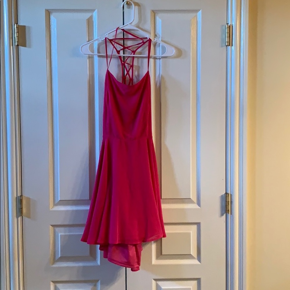 Hot Pink Charlotte Russe Dress